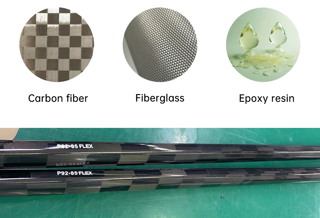 Customized carbon shaft of Hockey Sticks,Custom High-quality Ice Hockey Sticks,Inline Hockey Sticks manufacturer supplier China