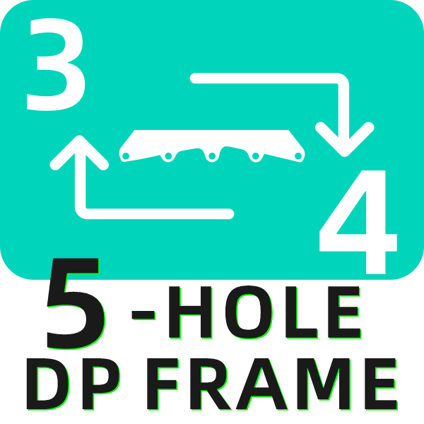 5-HOLE DP FRAME